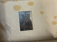 Lot 73 - vintage kobaltblauwe glazen bekerservies - afbeelding 3 van  3