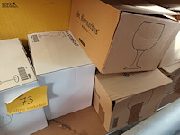 Lot 73 - wijnglazen en st. bernardusglazen - afbeelding 1 van  3