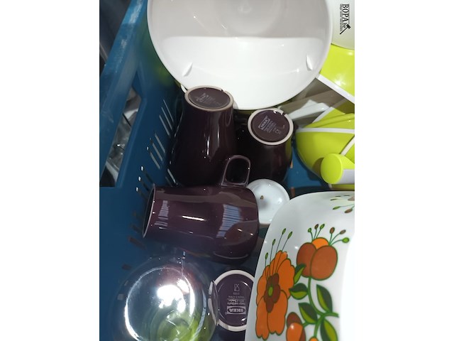 Lot 74 - huisraad. 1 bak - afbeelding 3 van  4