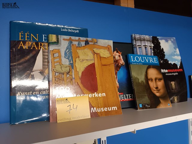 Lot 74 - kunstboeken. 5 stuks - afbeelding 1 van  4