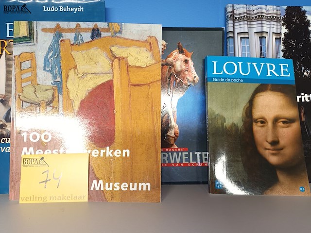 Lot 74 - kunstboeken. 5 stuks - afbeelding 2 van  4