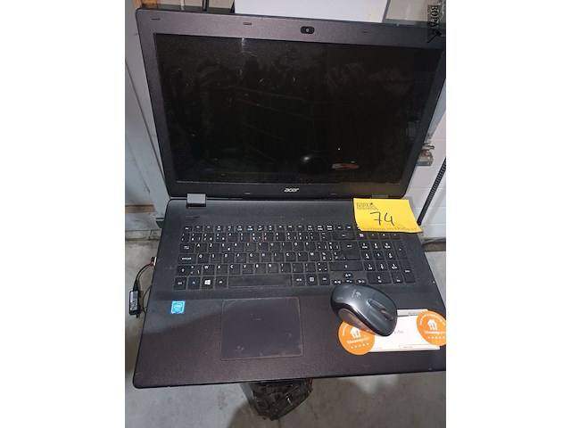 Lot 74 - laptop acer aspire - afbeelding 1 van  3