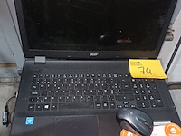 Lot 74 - laptop acer aspire - afbeelding 1 van  3