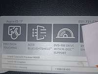 Lot 74 - laptop acer aspire - afbeelding 2 van  3