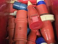 Lot 74 - lot stekkers + stopcontacten 240/415 v - afbeelding 2 van  3