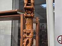 Lot 74 - massief gesculptuurde adelaar tafellamp basis - afbeelding 2 van  2