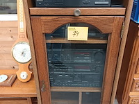Lot 74 - stereokast met technics stereoketen - afbeelding 1 van  7