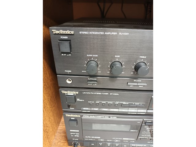 Lot 74 - stereokast met technics stereoketen - afbeelding 6 van  7