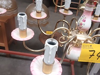 Lot 74 - vlaamse luster in keramiek - afbeelding 3 van  4