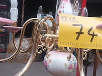 Lot 74 - vlaamse luster in keramiek - afbeelding 4 van  4