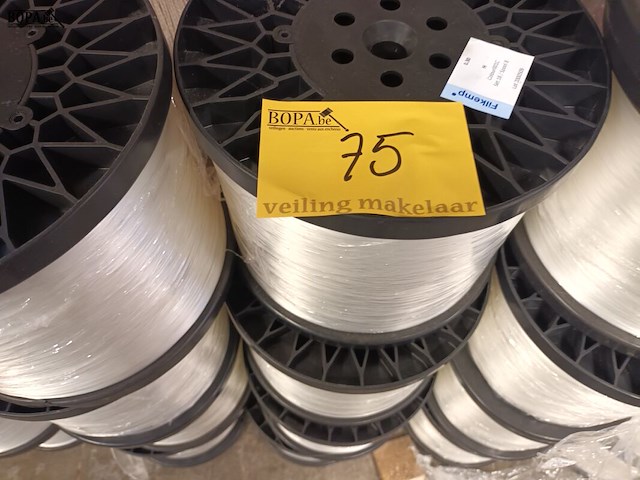 Lot 75 - bobijnen nylon draad. 23 stuks - afbeelding 4 van  4