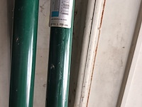 Lot 75 - groene betafence palen. 4 stuks - afbeelding 3 van  5