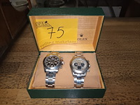 Lot 75 - heren polshorloges. 2 stuks - afbeelding 1 van  3