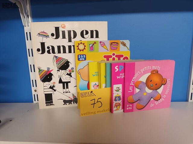 Lot 75 - kinderboeken. 8 stuks - afbeelding 1 van  4