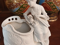 Lot 75 - koppel biscuit wensputten - afbeelding 2 van  4