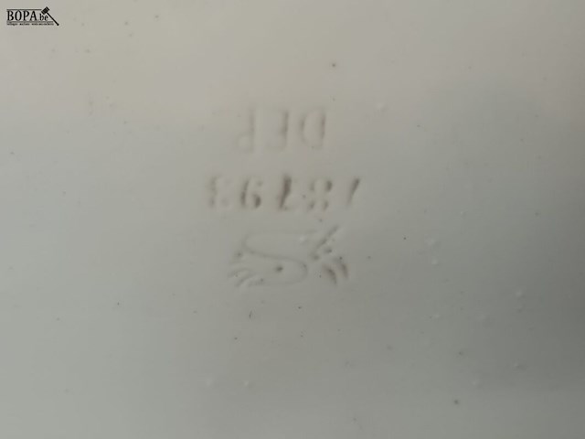 Lot 75 - koppel biscuit wensputten - afbeelding 4 van  4