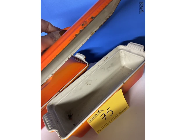 Lot 75 - le creuset gietijzeren schaal - 2 stuks - afbeelding 3 van  5