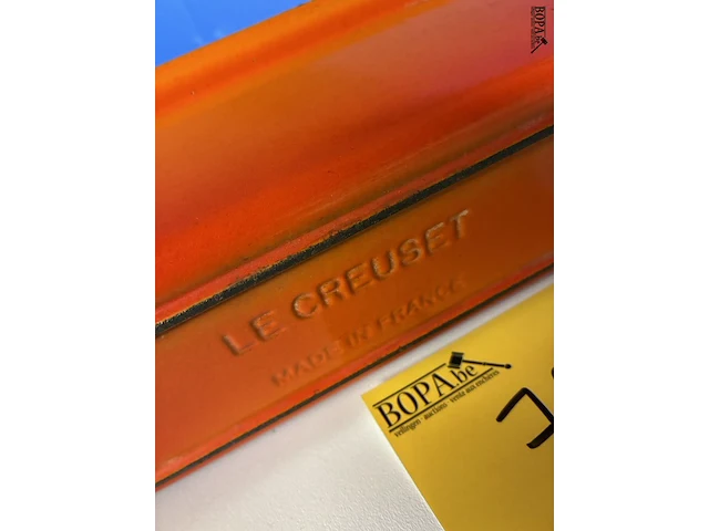 Lot 75 - le creuset gietijzeren schaal - 2 stuks - afbeelding 5 van  5
