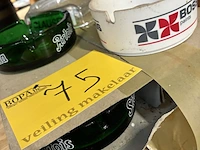 Lot 75 - lot asbakken - afbeelding 2 van  2