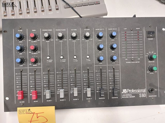 Lot 75 - mixer jbprofessional s60 - afbeelding 1 van  3