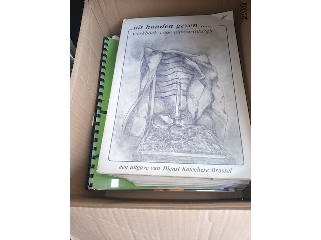 Lot 75 - oude schoolboeken en cursussen - afbeelding 4 van  4