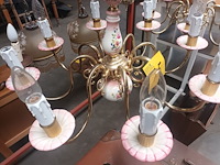 Lot 75 - vlaamse luster in keramiek - afbeelding 3 van  4