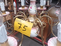 Lot 75 - vlaamse luster in keramiek - afbeelding 4 van  4