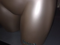 Lot 75 - zilverkleurige torso vrouw - afbeelding 3 van  3