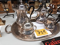 Lot 751 - koffiestel wiskeman - afbeelding 2 van  5