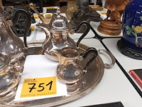 Lot 751 - koffiestel wiskeman - afbeelding 3 van  5