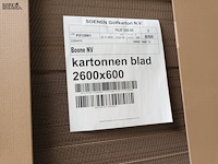 Lot 754 - lot kartonnen bladen - afbeelding 2 van  2