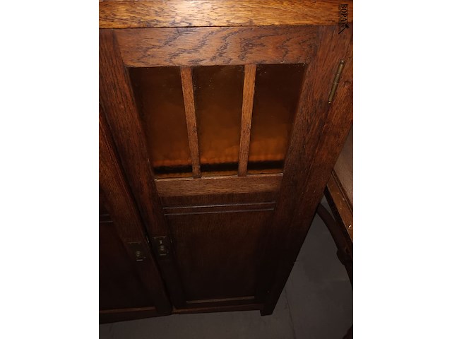 Lot 76 - antieke kast met 2 deuren - afbeelding 3 van  4