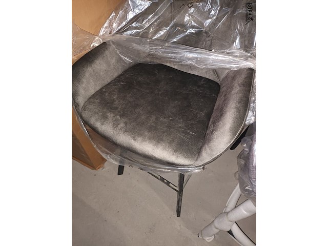 Lot 76 - armstoel antraciet - afbeelding 3 van  4