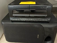 Lot 76 - kenwood cassettespeler met luidspreker - afbeelding 1 van  5