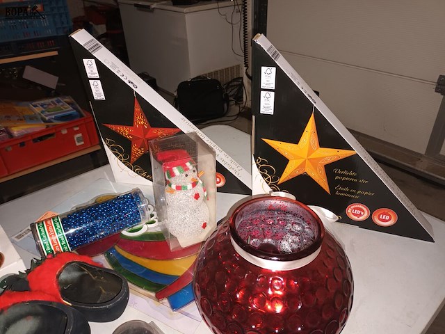 Lot 76 - kerstdecoratie. 15 stuks - afbeelding 2 van  5