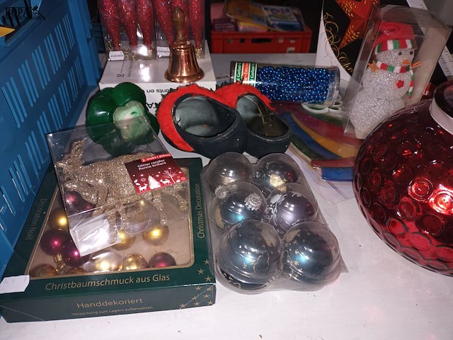 Lot 76 - kerstdecoratie. 15 stuks - afbeelding 3 van  5