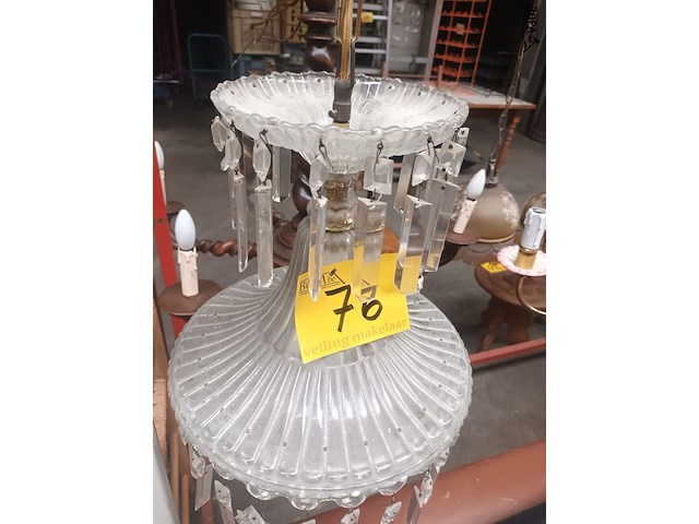 Lot 76 - kristallen luster - afbeelding 3 van  3