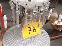 Lot 76 - kristallen luster - afbeelding 3 van  3