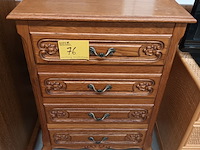 Lot 76 - ladekastje louis xv stijl - afbeelding 1 van  4