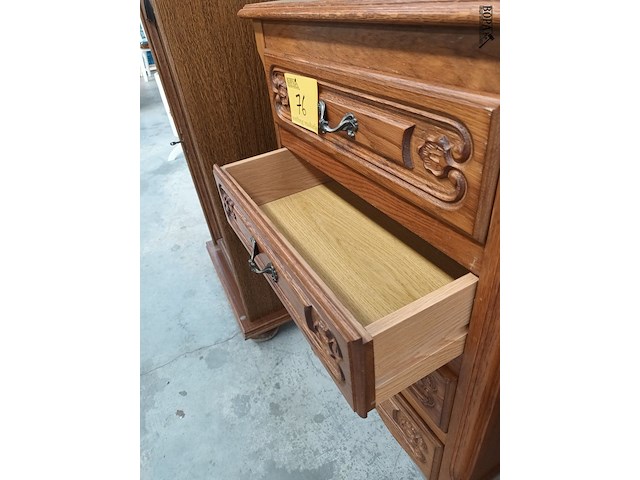 Lot 76 - ladekastje louis xv stijl - afbeelding 3 van  4