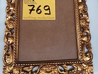 Lot 769 - vergulde kader. 2 stuks - afbeelding 2 van  4