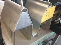 Lot 77 - aluminium disselslot. 2 stuks