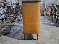 Lot 77 - elegant vintage kastje - te restaureren - glas ontbreekt - afbeelding 4 van  6