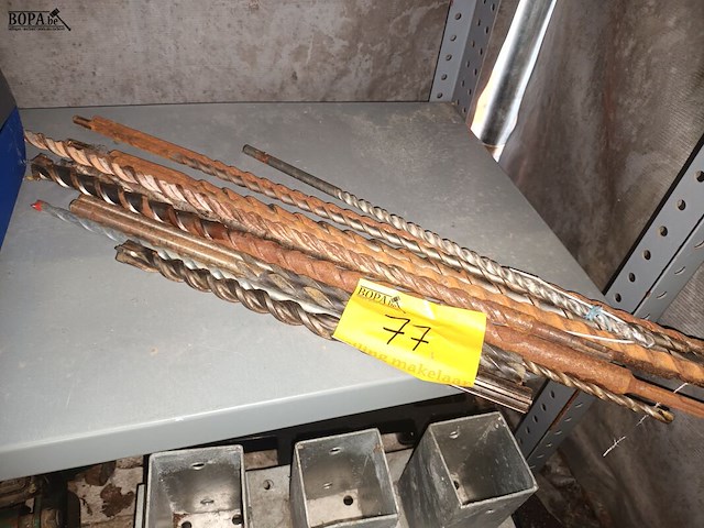 Lot 77 - grote boren. 14 stuks - afbeelding 2 van  3