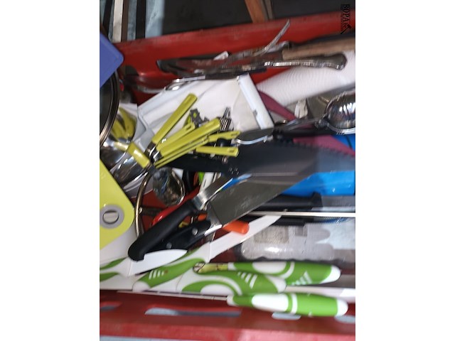 Lot 77 - huisraad. 1 bak - afbeelding 4 van  4