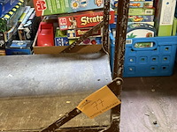 Lot 77 - industriële kar 2 zwenkwielen 50*85 - afbeelding 1 van  4