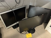Lot 77 - philips computerschermen - 3 stuks - afbeelding 1 van  5