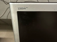 Lot 77 - philips computerschermen - 3 stuks - afbeelding 4 van  5