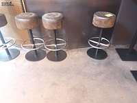 Lot 78 - barkruk pedrali. 10 stuks - afbeelding 3 van  3