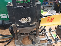 Lot 78 - bovenfrees festool - afbeelding 2 van  3